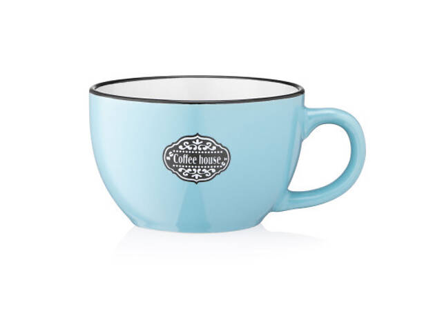 Чашка Ardesto Floerino 480 мл Blue (AR3485BL) - Фото 1