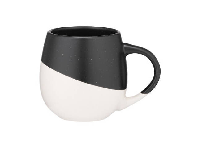 Чашка Ardesto Gino, 480мл, кераміка, чорний (AR3046BK) - Фото 2