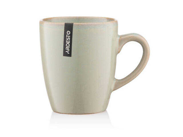 Чашка Ardesto Lecco, 390мл, кераміка, сірий (AR2939LRG) - Фото 1