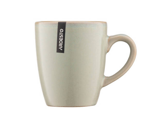 Чашка Ardesto Lecco, 390мл, кераміка, сірий (AR2939LRG) - Фото 2