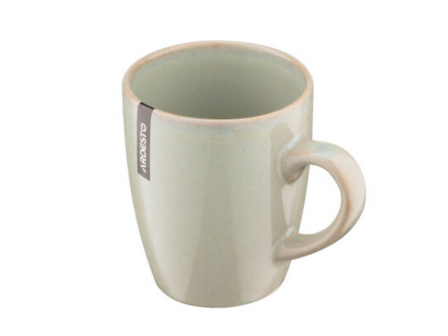Чашка Ardesto Lecco, 390мл, кераміка, сірий (AR2939LRG) - Фото 3