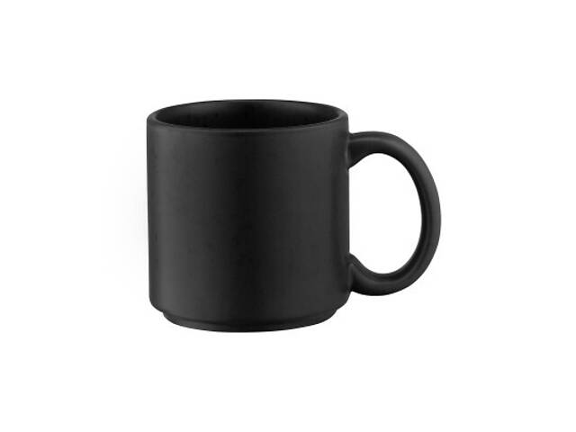 Чашка Ardesto Trento, 400мл, кераміка, чорний (AR2940TB) - Фото 1