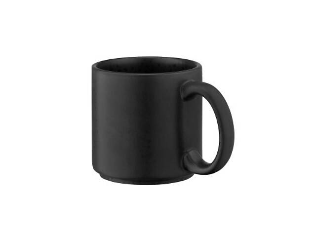 Чашка Ardesto Trento, 400мл, кераміка, чорний (AR2940TB) - Фото 3