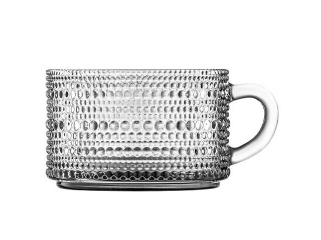 Чашка Ardesto Verbena, 10.5см, скло, сірий (AR5030) - Фото 2