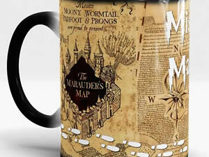 Чашка-хамелеон Гаррі Поттер, мапа мародерів