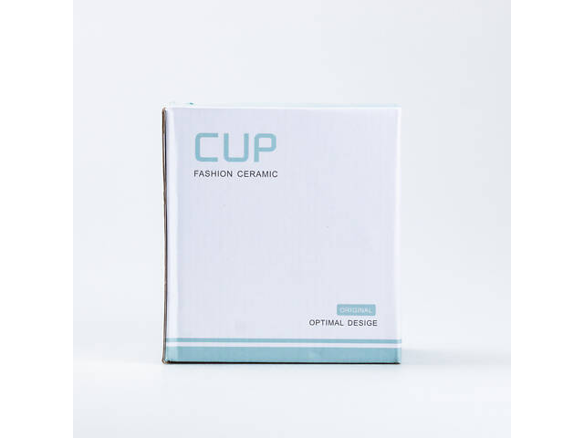 Чашка с крышкой и ложкой керамическая 400 мл Белая - Фото 4