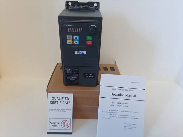 Частотный преобразователь Fmz 1.5 кВт 220В/3-ф220В