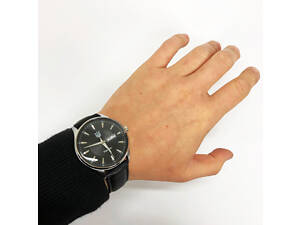 Часы для модного мужчины SKMEI 5702/2075SIBK, Красивые мужские часы FJ-541 наручные кварцевые