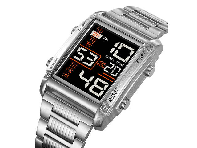 Часы мужские наручные Skmei 2206 Серебристый (2235096093) - Фото 2