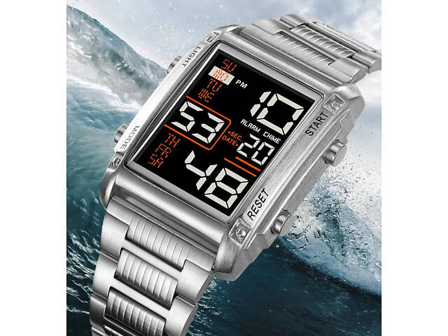 Часы мужские наручные Skmei 2206 Серебристый (2235096093) - Фото 5