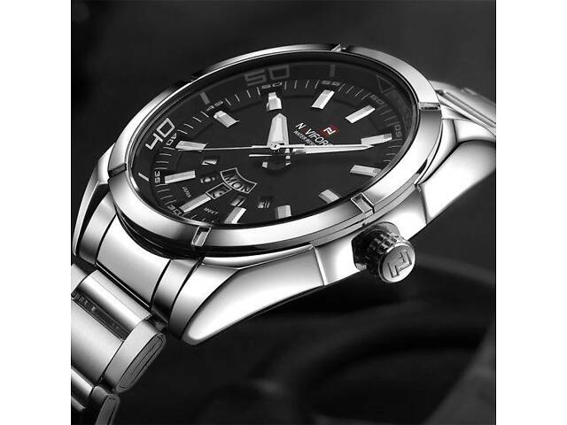 Часы мужские наручные Naviforce Rocket (Черный) - Фото 2