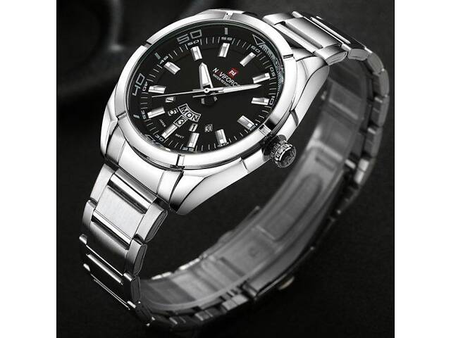 Часы мужские наручные Naviforce Rocket (Черный) - Фото 3