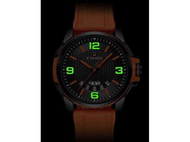 Часы мужские наручные Naviforce Young Orange - Фото 8