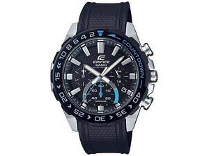 Годинники чоловічі наручні оригінальні Casio Edifice EFS-S550PB-1AVUEF на полімерному ремінці (модуль 5622)