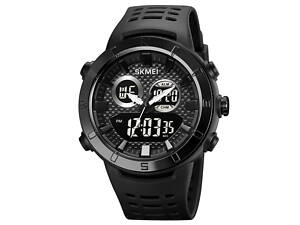Часы мужские наручные спортивные Skmei 2014 (Черный с черным)