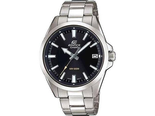 Часы мужские наручные водонепроницаемые Casio Edifice EFV-100D-1AVUEF Оригинал японские (модуль 5507) - Фото 1