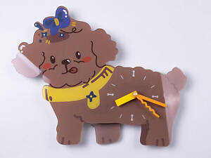 Годинник настінний фігурний із твариною, декоративний HP-3Y-6-308