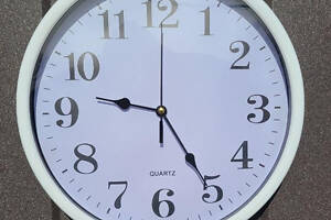 Часы настенные Quartz #2041 Белые