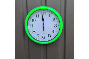 Часы настенные Quartz #530 Зеленые
