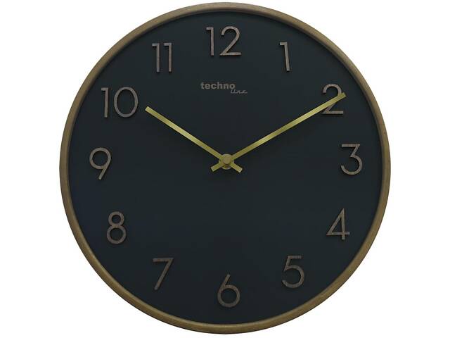 Часы настенные Technoline WT2430 Black (WT2430) - Фото 1