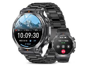 Часы умные наручные Smart Mevaden Ultra Steel (2 ремешка)