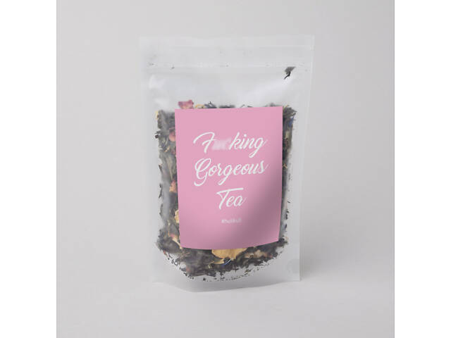 Чай 'Fu*king Gorgeous tea', англійська - Фото 1
