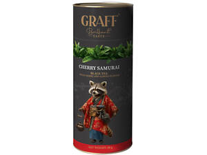 Чай Graff Cherry Samurai Чорний з вишнею 80 г (4820279610863)
