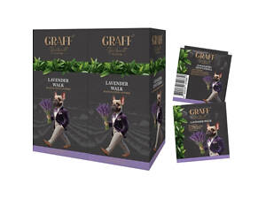 Чай Graff Lavender Walk Чорний 20 пакетиків х 1.5 г (4820279610658)