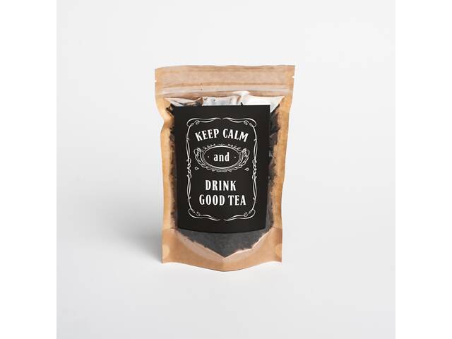 Чай 'Keep calm and drink good tea', англійська - Фото 1