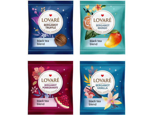 Чай Lovare Bergamot Assorted 32 шт (79822) - Фото 3
