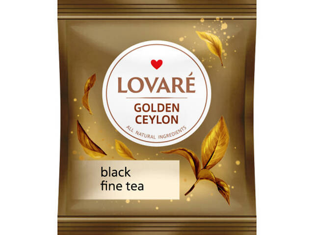 Чай Lovare Golden Ceylon 50х2 г (lv.75435) - Фото 3