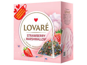 Чай Lovare &quot;Strawberry marshmallow&quot; 15х2 г (lv.74629)
