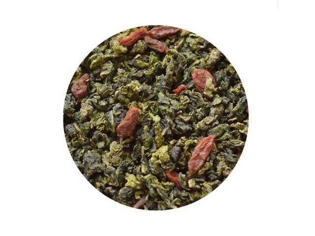 Чай Улун с ароматом клубники и ягодами Годжи Улун Клубника Годжи ТМ Камелия 1 кг - Фото 1