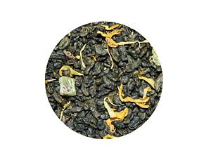 Зелений чай з ароматом цукрового кавуна та медового дині Східна казка ТМ Камелія 1 кг