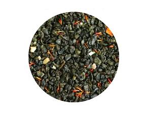 Зелений чай з димною ноткою сорту Порох та ароматом вірменського коньяку Легенда Арарата ТМ Камелія 1 кг