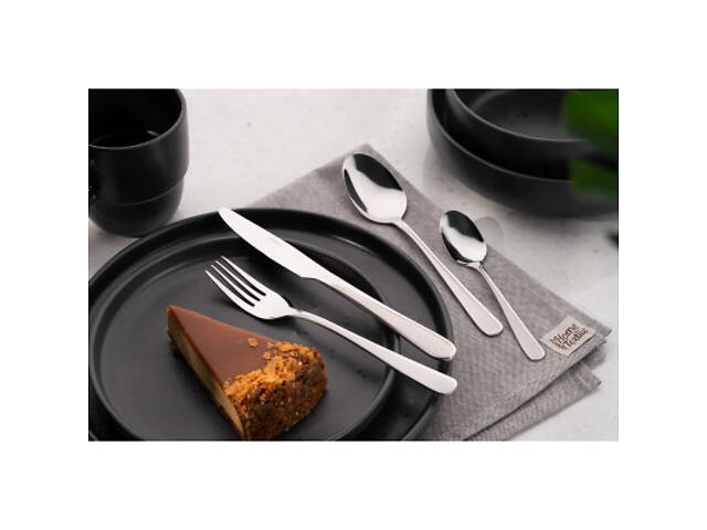 Чайні ложки Ardesto Black Mars Zenith 6 шт (AR0706ZT) - Фото 3