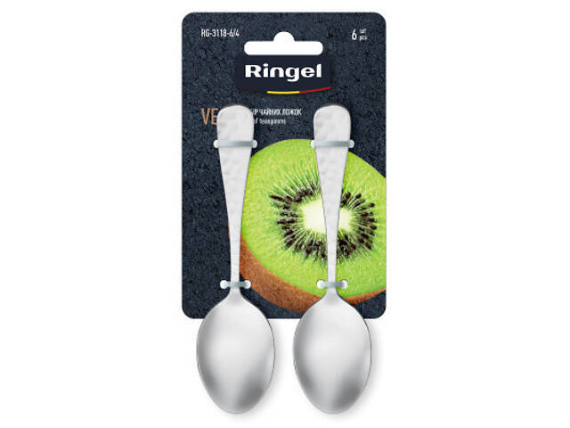 Чайні ложки Ringel Vega 6 шт (RG-3118-6/4) - Фото 1