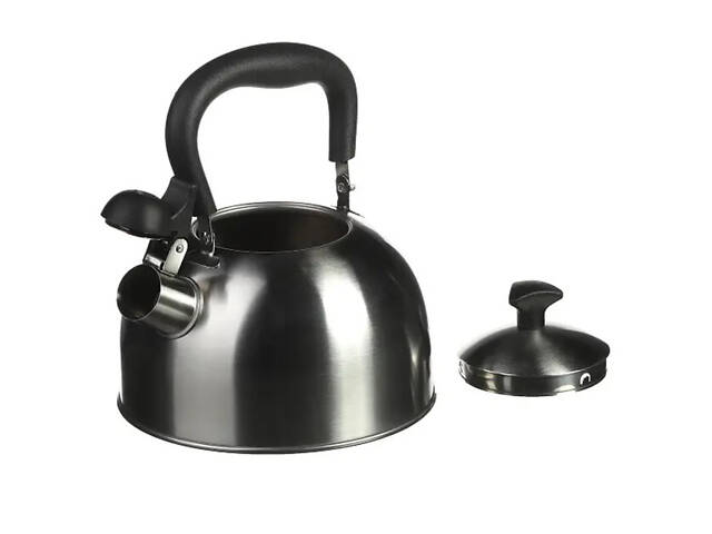 Чайник со свистком A-Plus AP-1373 2 л серебристый - Фото 3