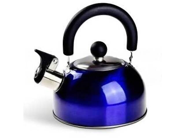 Чайник зі свистком Edenberg EB-1343-Blue 1,2 л синій - Фото 1