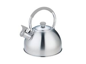 Чайник зі свистком Empire Граф EM-7722 2 л сріблястий