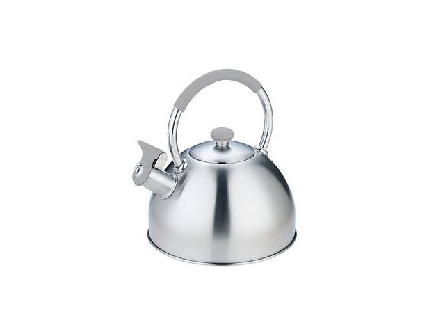 Чайник со свистком Empire Граф EM-7723 2.5 л серебристый - Фото 1