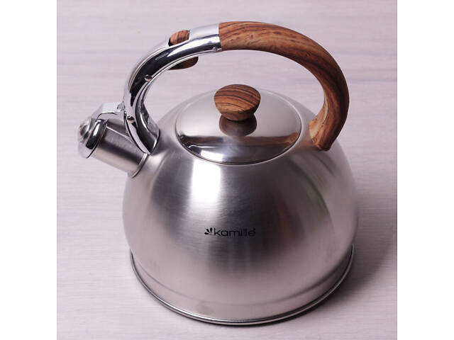Чайник зі свистком Kamille KM-0694N 2 л - Фото 3