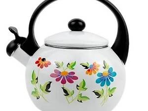 Чайник із свистком Kamille KM-1030 2.2 л білий