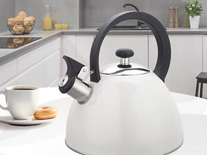 Чайник із свистком Maestro МR-1302WG 2.5 л білий