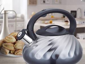 Чайник со свистком Maestro MR-1321-Grey 3 л серый