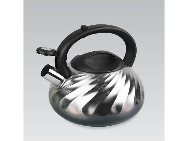Чайник со свистком Maestro MR-1321-Grey 3 л серый - Фото 3