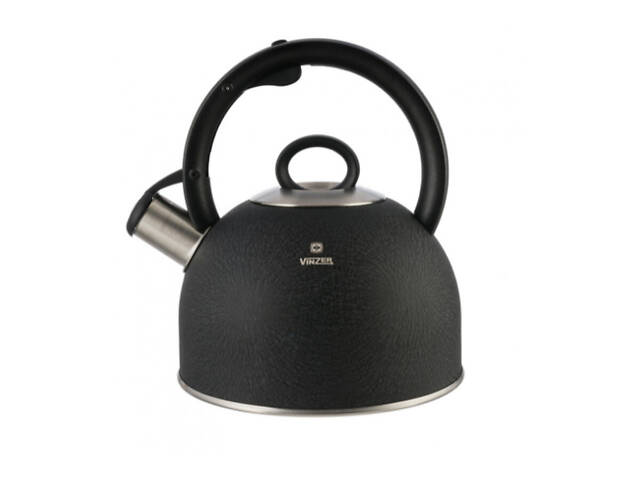 Чайник со свистком Vinzer Nero VZ-50010 2.5 л - Фото 1