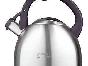 Чайник со свистком Well Done WD-4013A 2,8 л серый