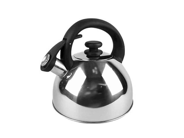 Чайник 2 л мет. Basic жест. черн.руч. MR-1302 ТМ MAESTRO - Фото 1