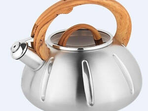 Чайник зі свистком Bohmann BH-9918-wood 3 л коричневий